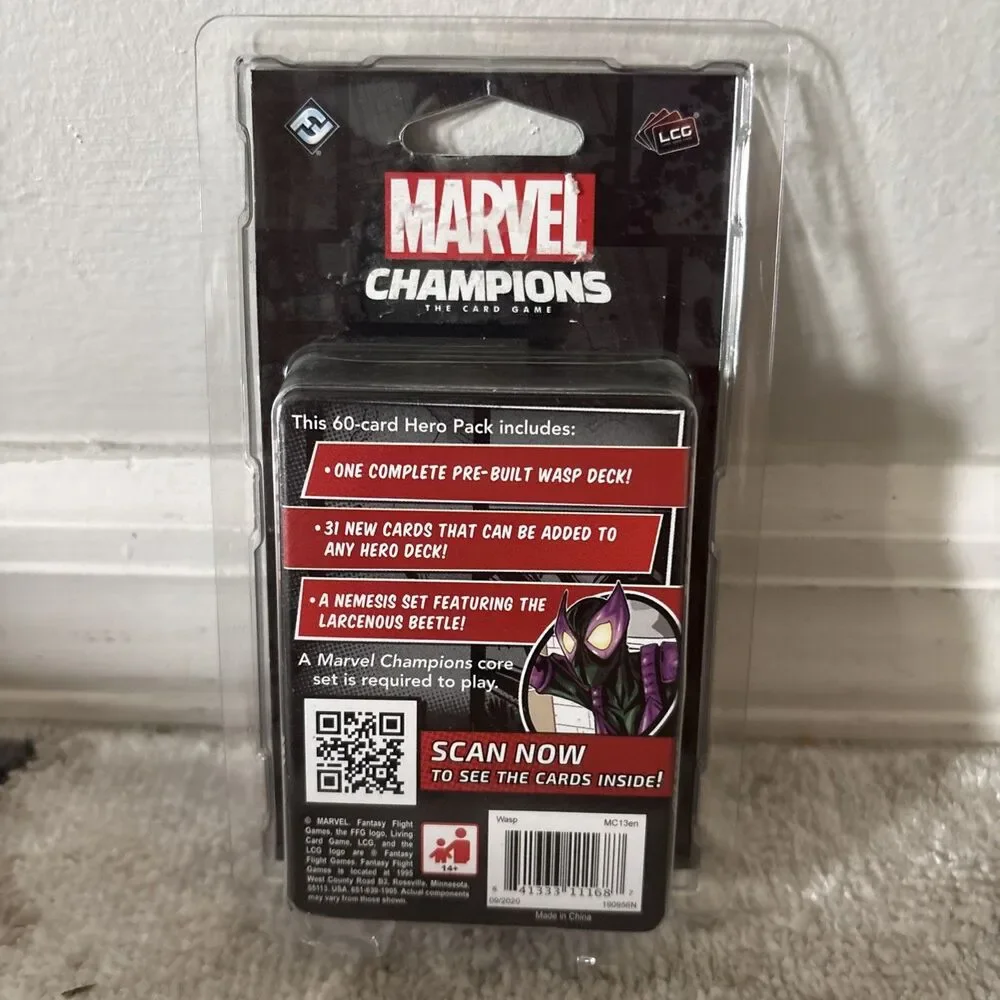 Wasp Hero Pack Marvel Champions Card Game